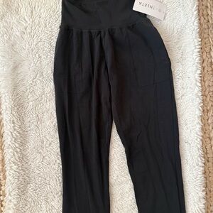 Athleta Women's Wide Leg Black Pants